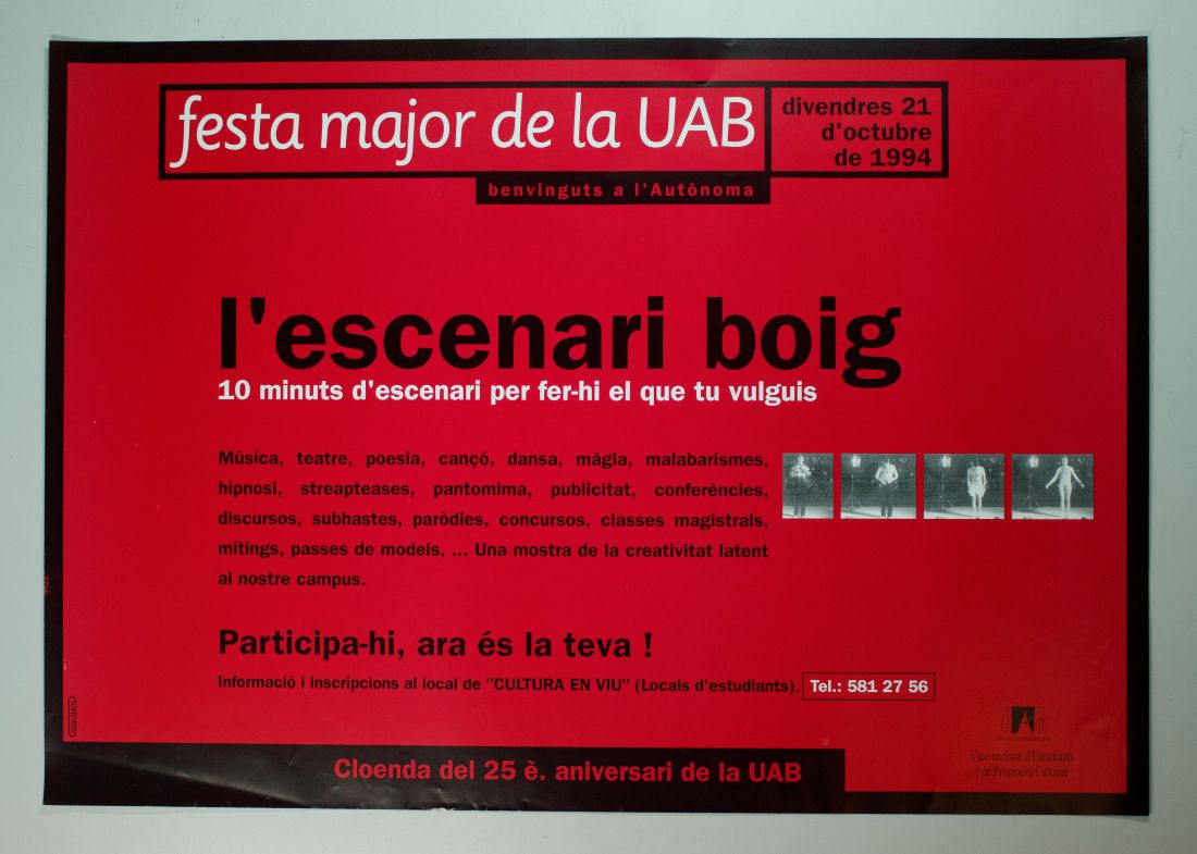 Amplía la imagen Fiesta Mayor de la UAB 1994 