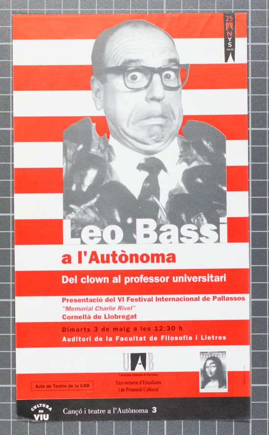 Amplía la imagen Leo Bassi en la Autònoma