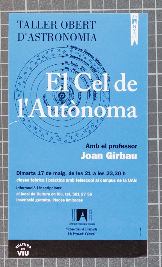 Amplía la imagen Taller abierto de astronomía. El cielo de la Autónoma