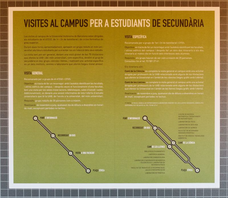 Amplía la imagen Visitas en el campus para estudiantes de secundaría (detrás)