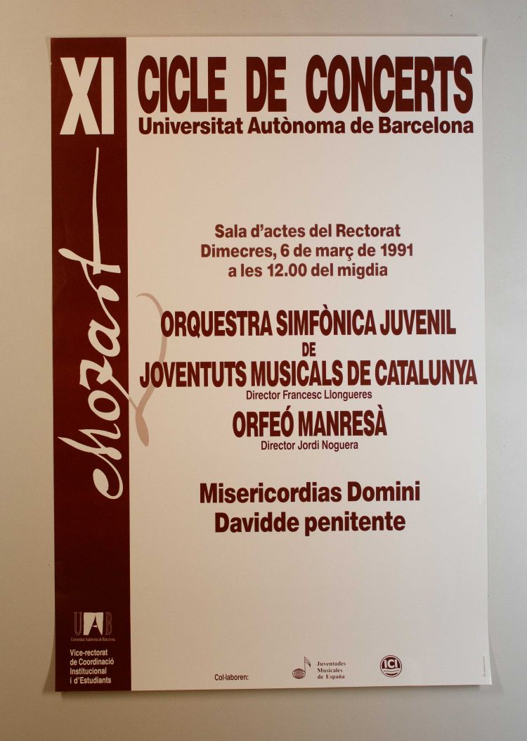 Amplía la imagen XI ciclo de conciertos. Mozart