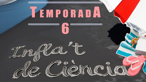 Cartel de la campaña Ínflate de Ciencia. Sexta temporada