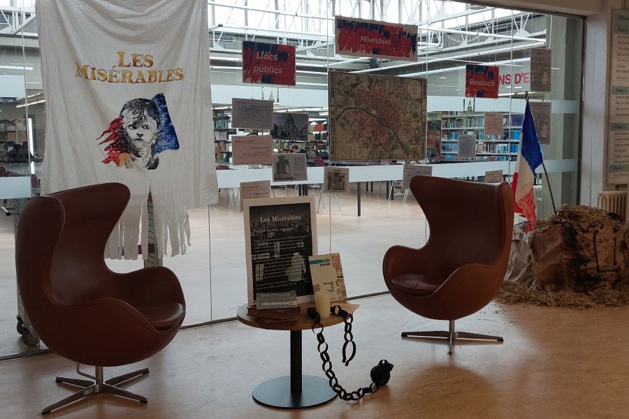 Imagen de la exposición Viaja con Los Miserables