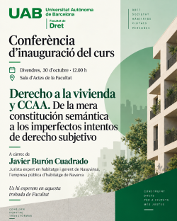 Conferencia inauguración de curso 2026/27