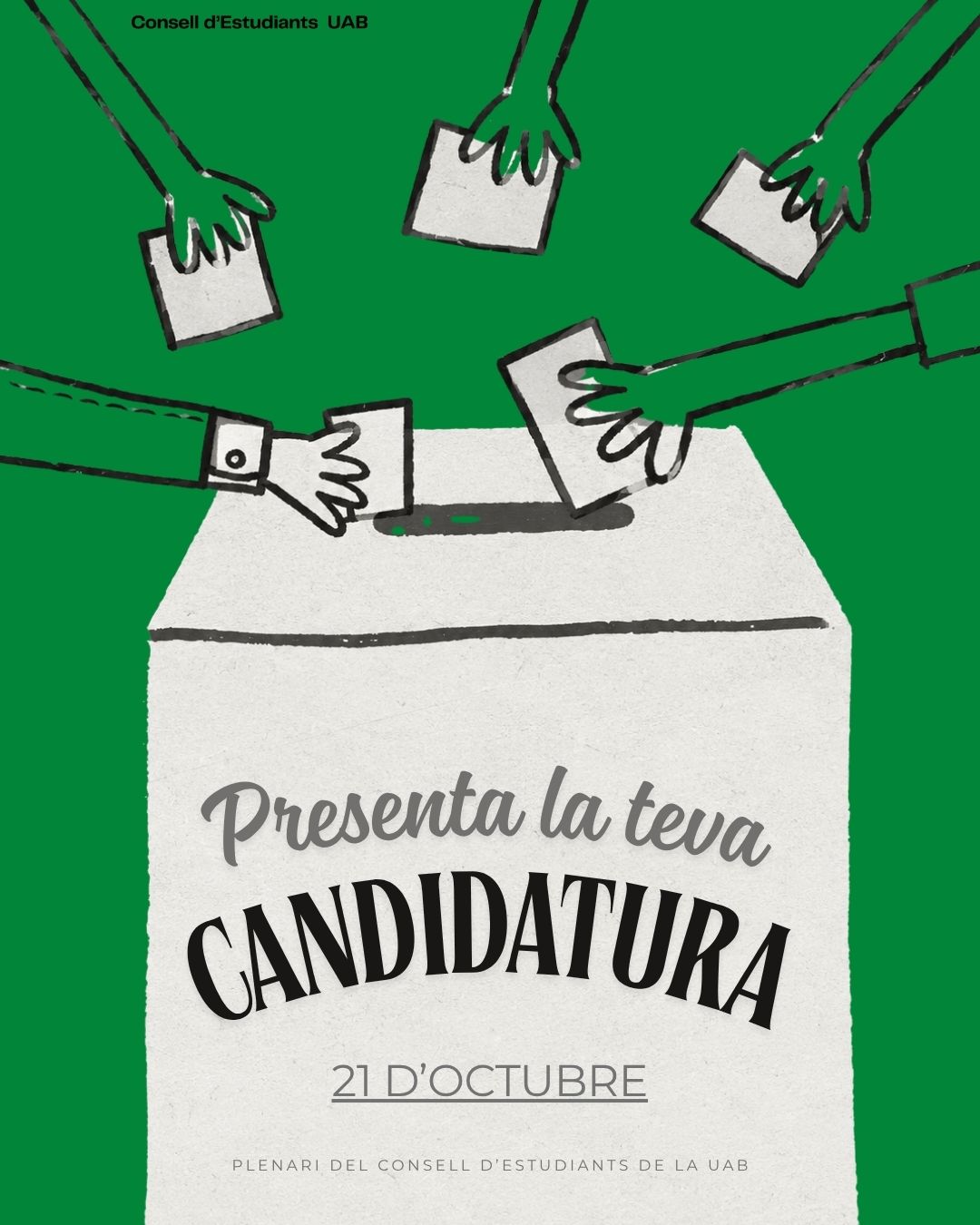 Elecciones al Consejo de estudiantes de la UAB