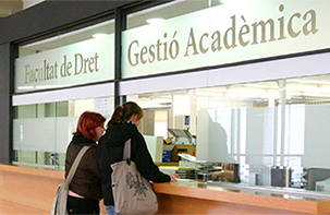 Gestión académica de la Facultad de Derecho