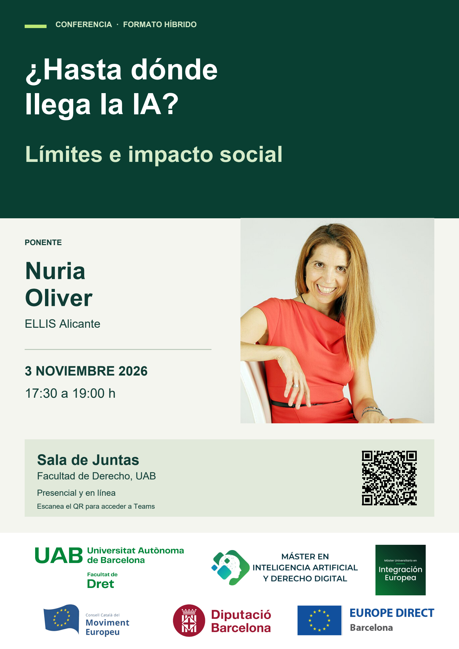 Poster Nuria Oliver