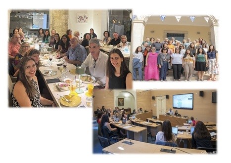  Composición de tres imágenes de la reunión del proyecto VALIANT KA3 Erasmus+ en Chipre