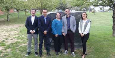     Sebastián Quintana Susarte, Dr. Antoni Santisteban Fernández i el Dr. Gustavo González Valencia.