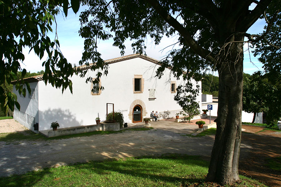 Fachada de la Masía de Can Miró en la actualidad