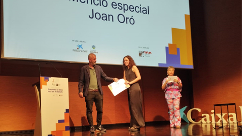 Imagen de la doctoranda premiada