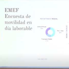 Reproduce el vídeo Conferencia 7: La movilidad en la región metropolitana de Barcelona. A cargo de Nel.la Saborit, ingeniera civil, especialista en infraestructuras y movilidad. Gabinete técnico del Plan Estratégico Metropolitano de Barcelona.