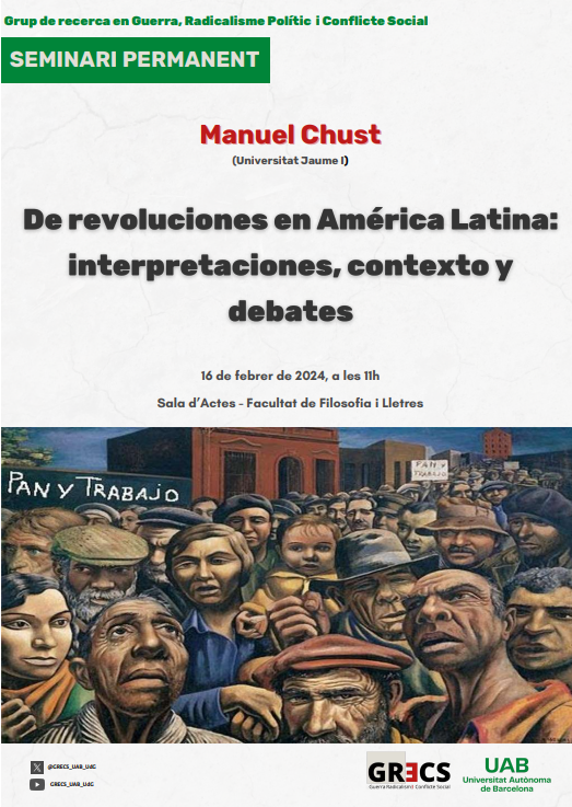De revoluciones en América Latina cartel