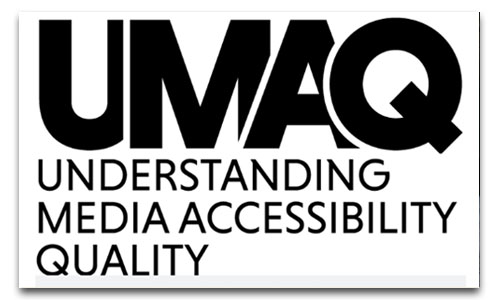 Logo proyecto UMAQ, Understanding Media Accessibility Quality