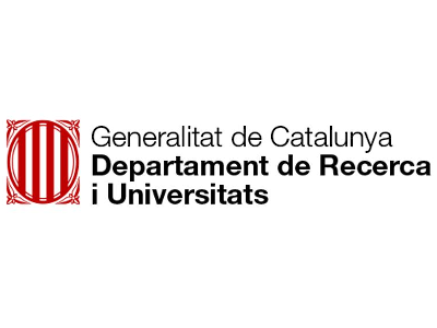 Logotipo del Departamento de Investigación y Universidades de la Generalitat de Cataluña