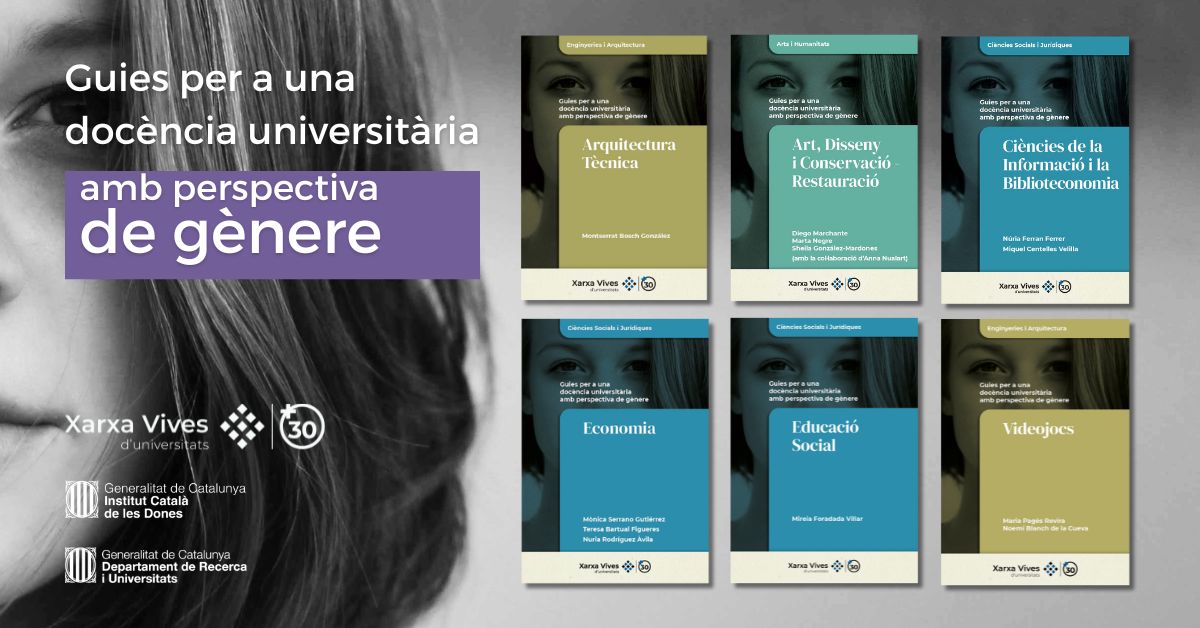 6 noves guies per a una docència universitària amb perspectiva de gènere