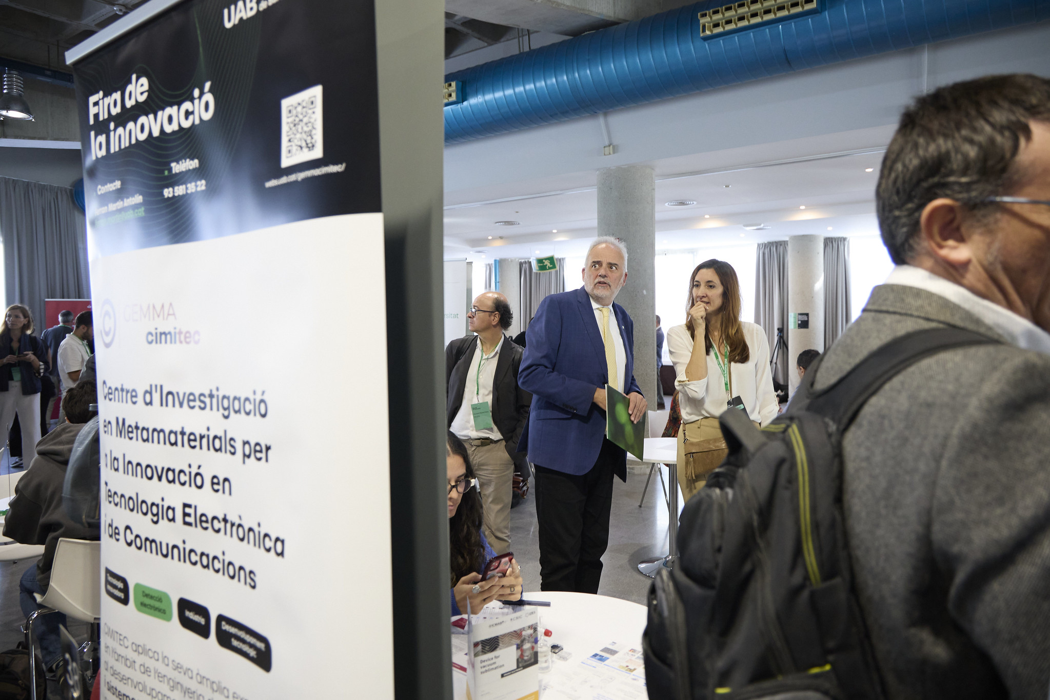 Grupos de investigación de la Escuela de Ingeniería UAB en la Feria de la Innovación 2025