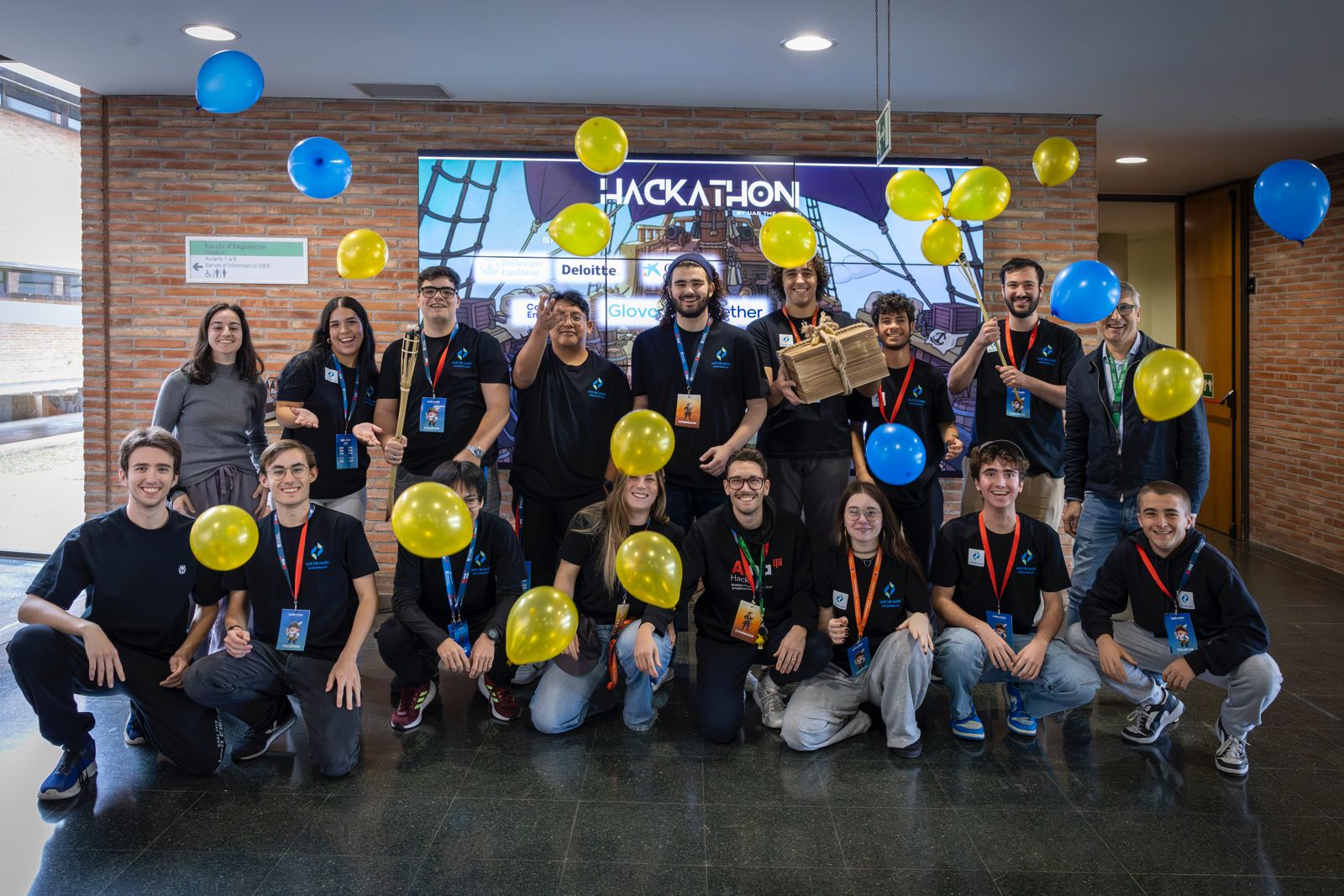Imagen de los coordinadores de la UAB THE HACK!