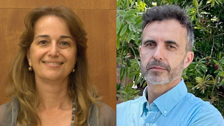 Retratos de la Dra. Bosch y el Dr. Ballespí