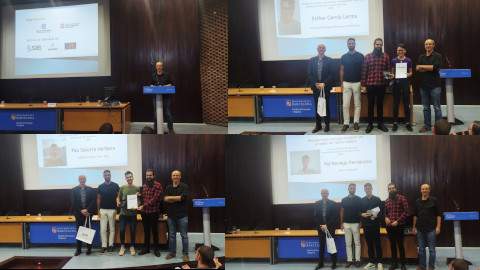 Entrega de premios del XXI Concurs Student d'Estadística Aplicada