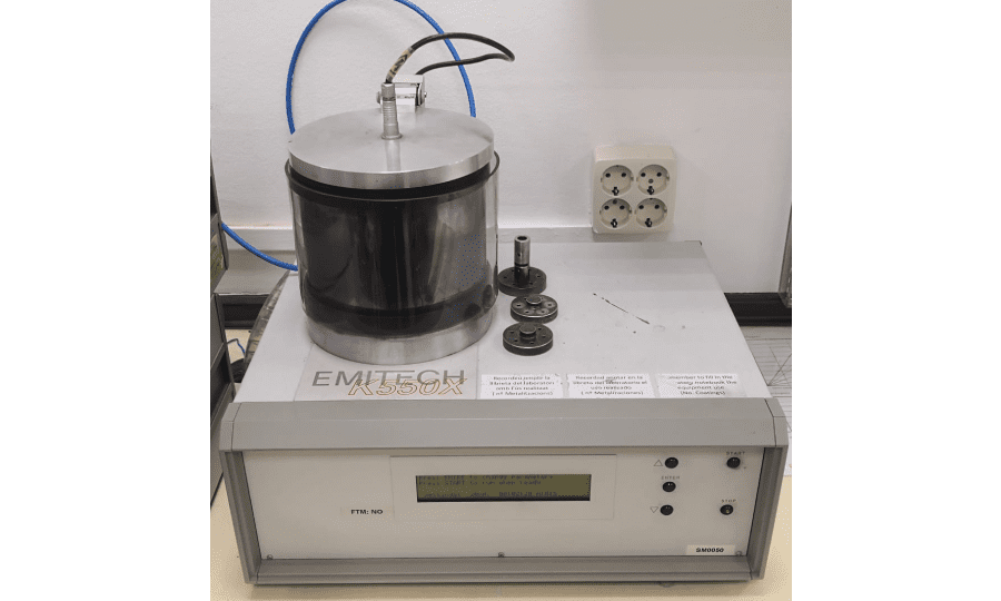 Metalizador de Au Emitech K550X
