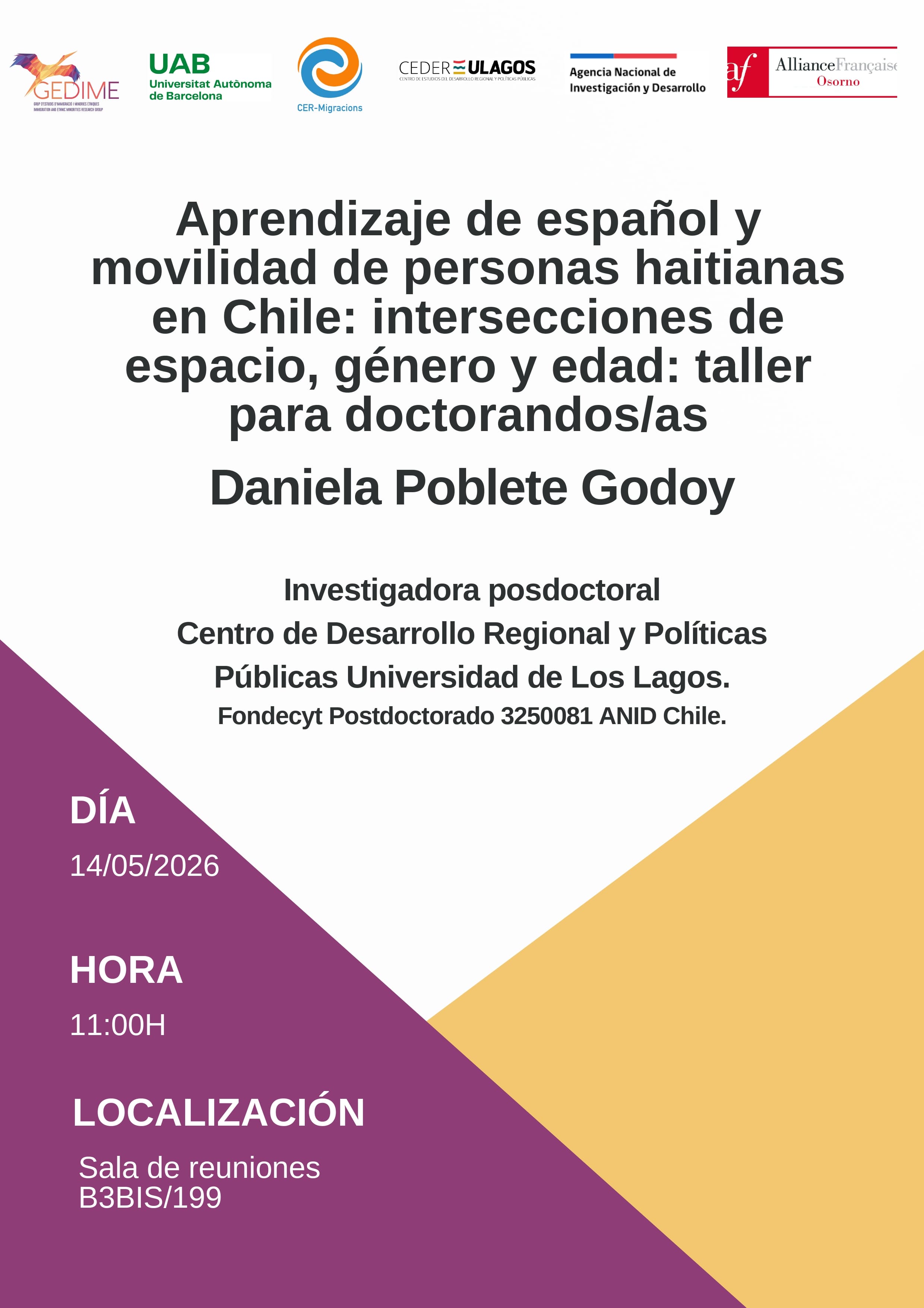 Jornadas GEDIME / CER-M