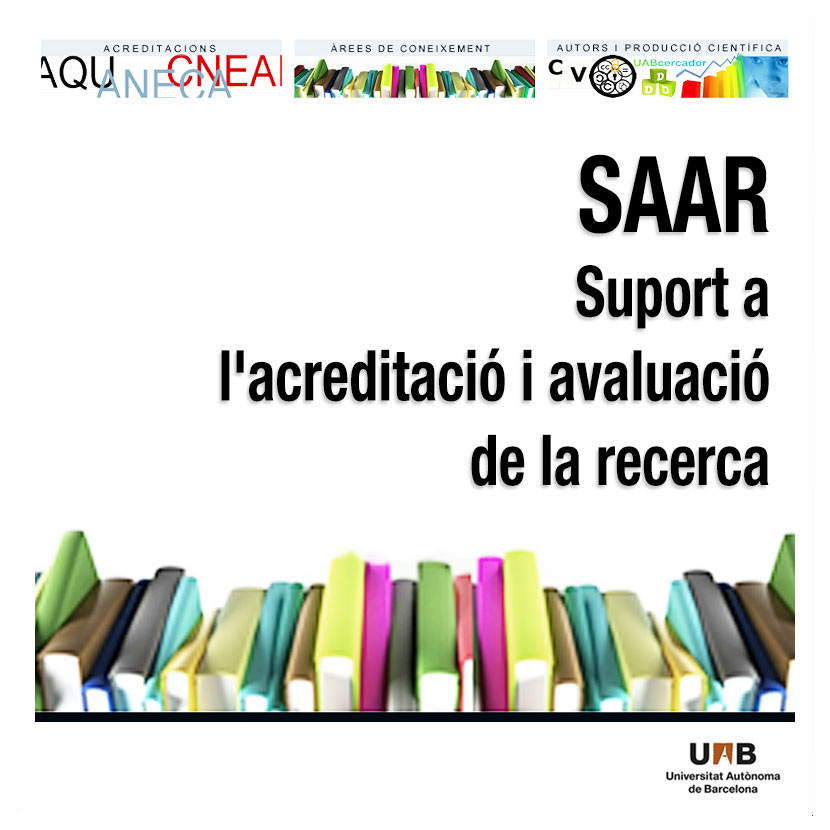 SAAR. Suporte a la acreditación y evaluación de la investigación