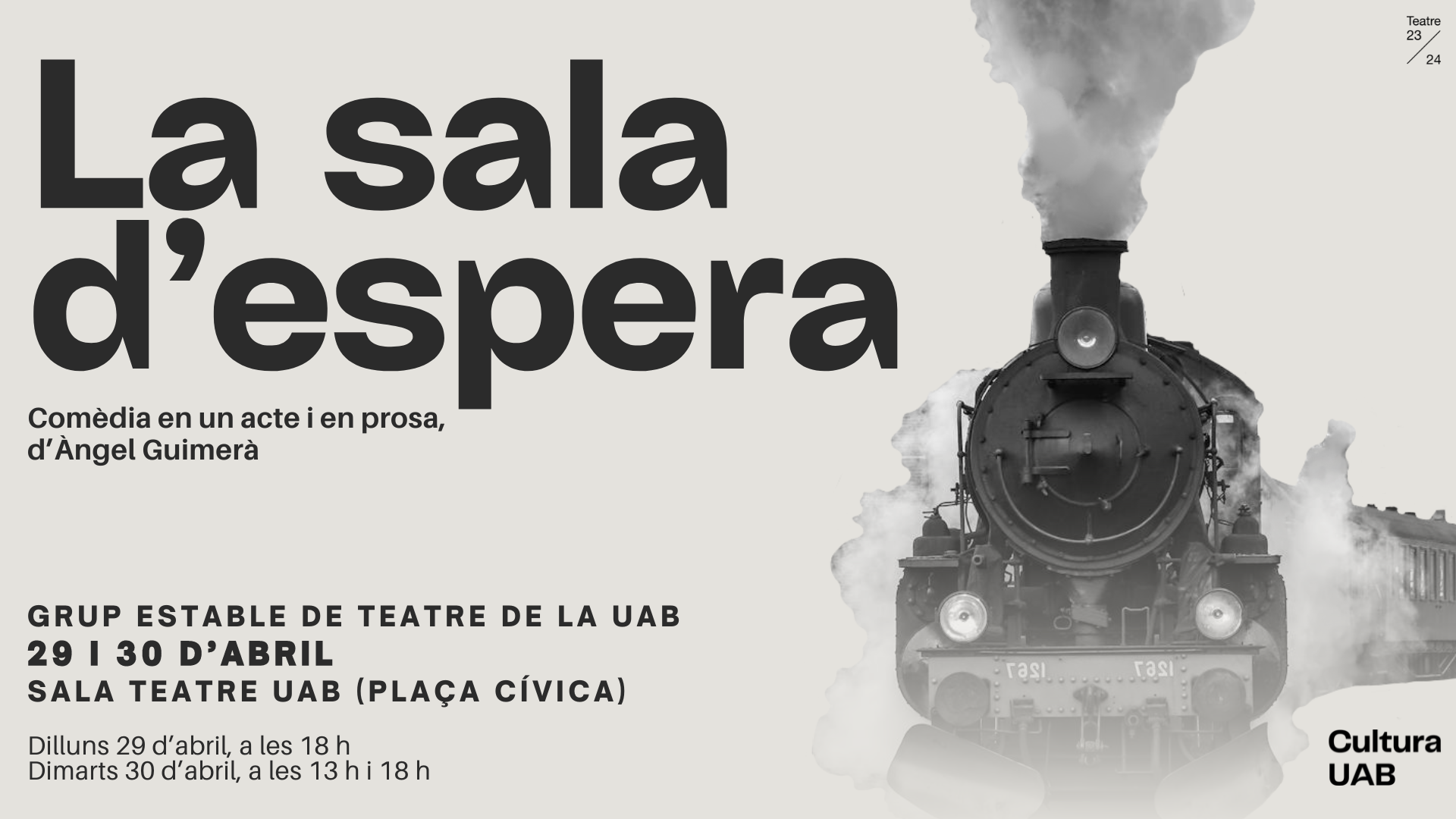 cartell la sala d'espera