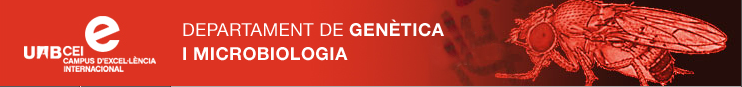 Capçalera web Departament de Genètica i Microbiologia