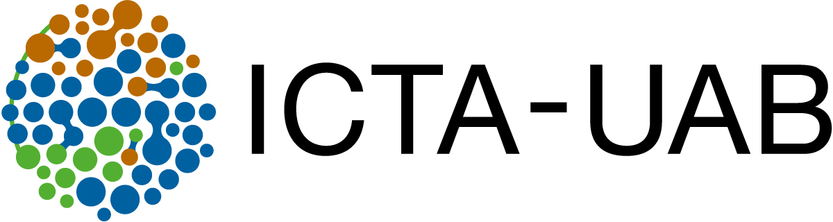 Logo ICTA-UAB acrònim color