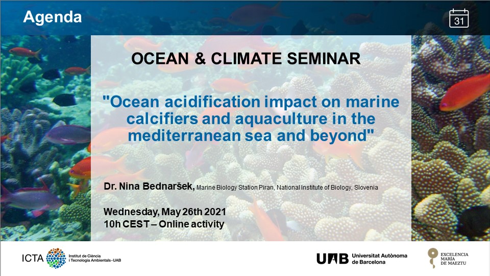 Ocean and Climate Seminar ICTA-UAB