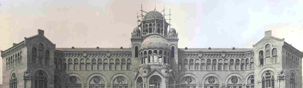 Casa Convalescència en construcción