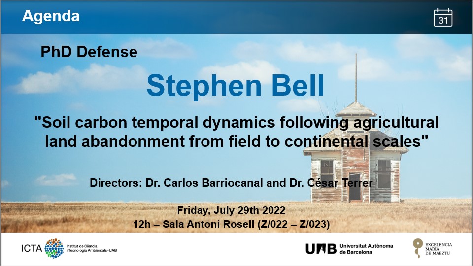 PhD Thesis Defense Stephen Bell