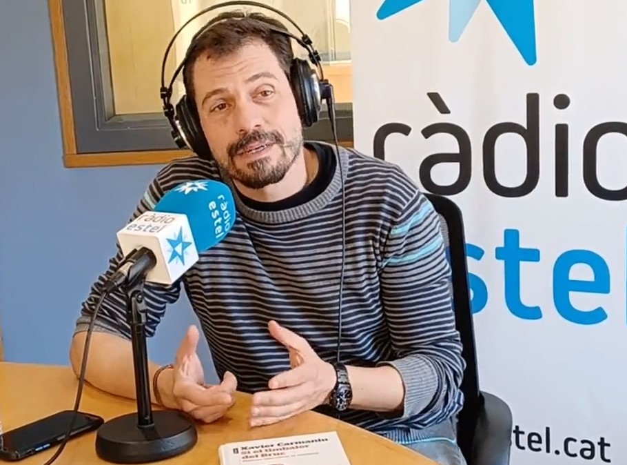 Xavier Carmaniu presenta el seu llibre a Ràdio Estel