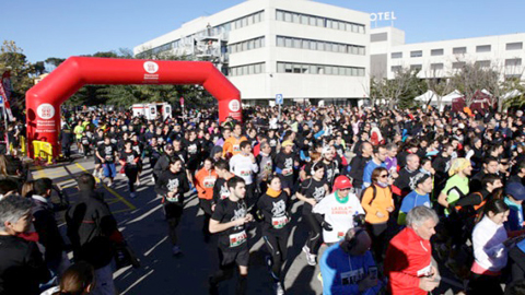 Cursa UAB starting line