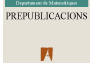 Prepublicacions del Departament