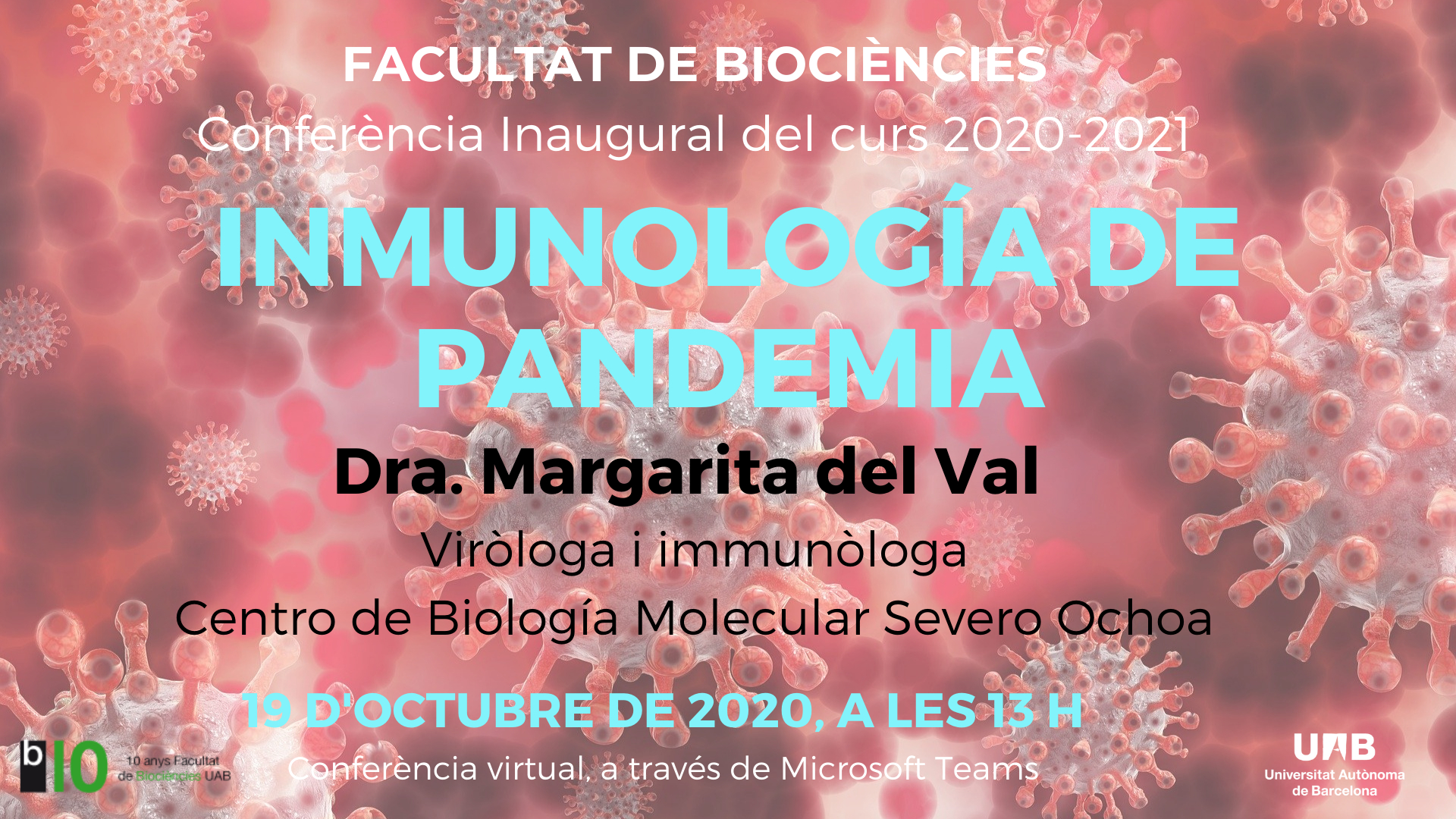 Conferència Inaugural curs 2020-2021