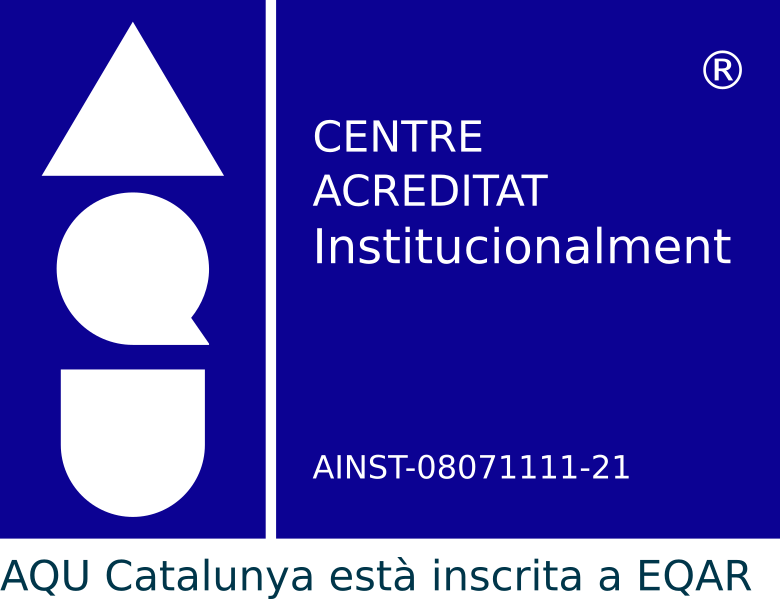 Segell de qualitat AQU - Acreditació institucional