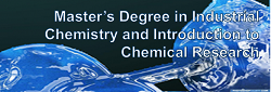 Master in Industrial Chemistry and Introduction to Chemical Research