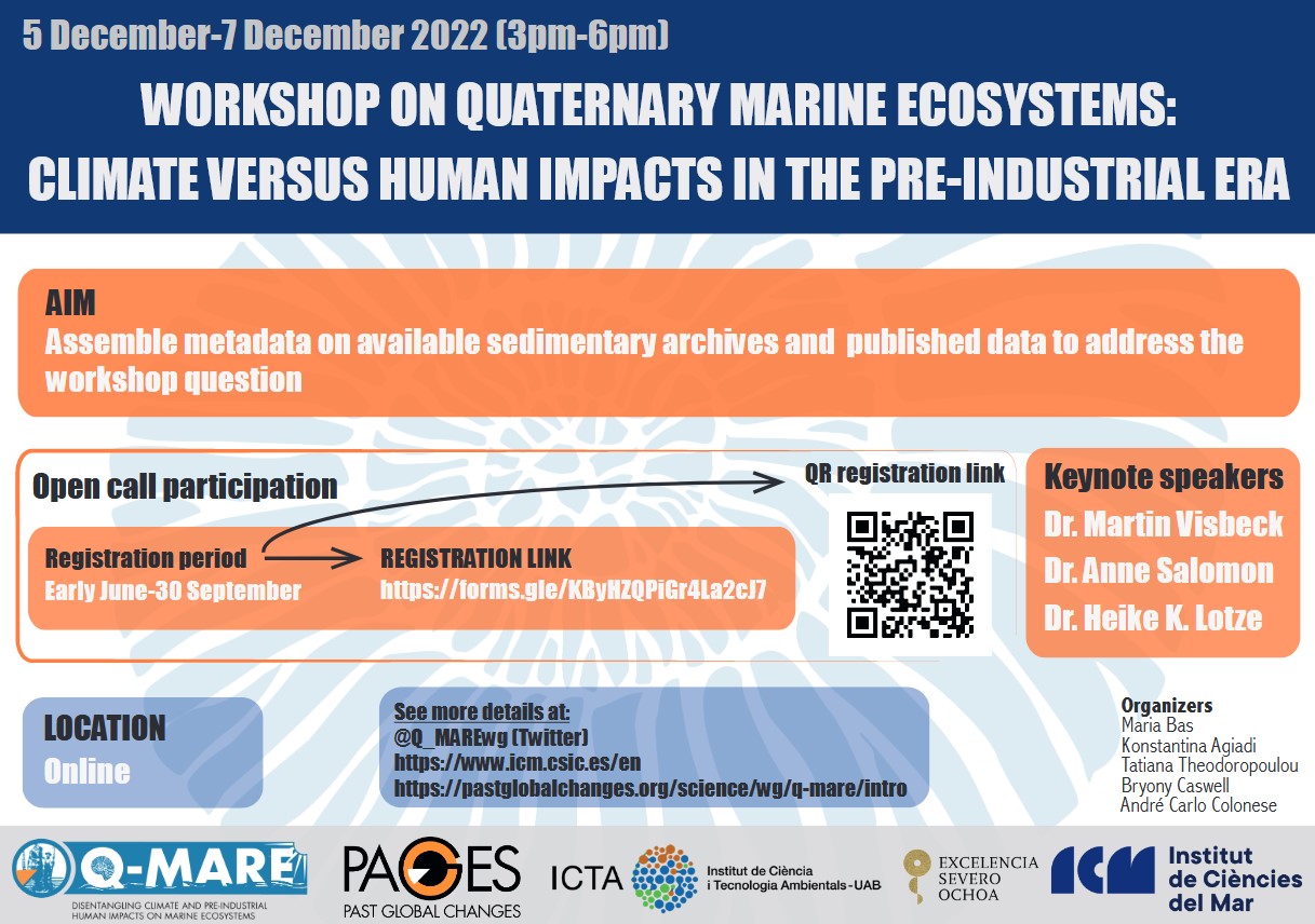 Workshop on Quaternary Marine Ecosystems
